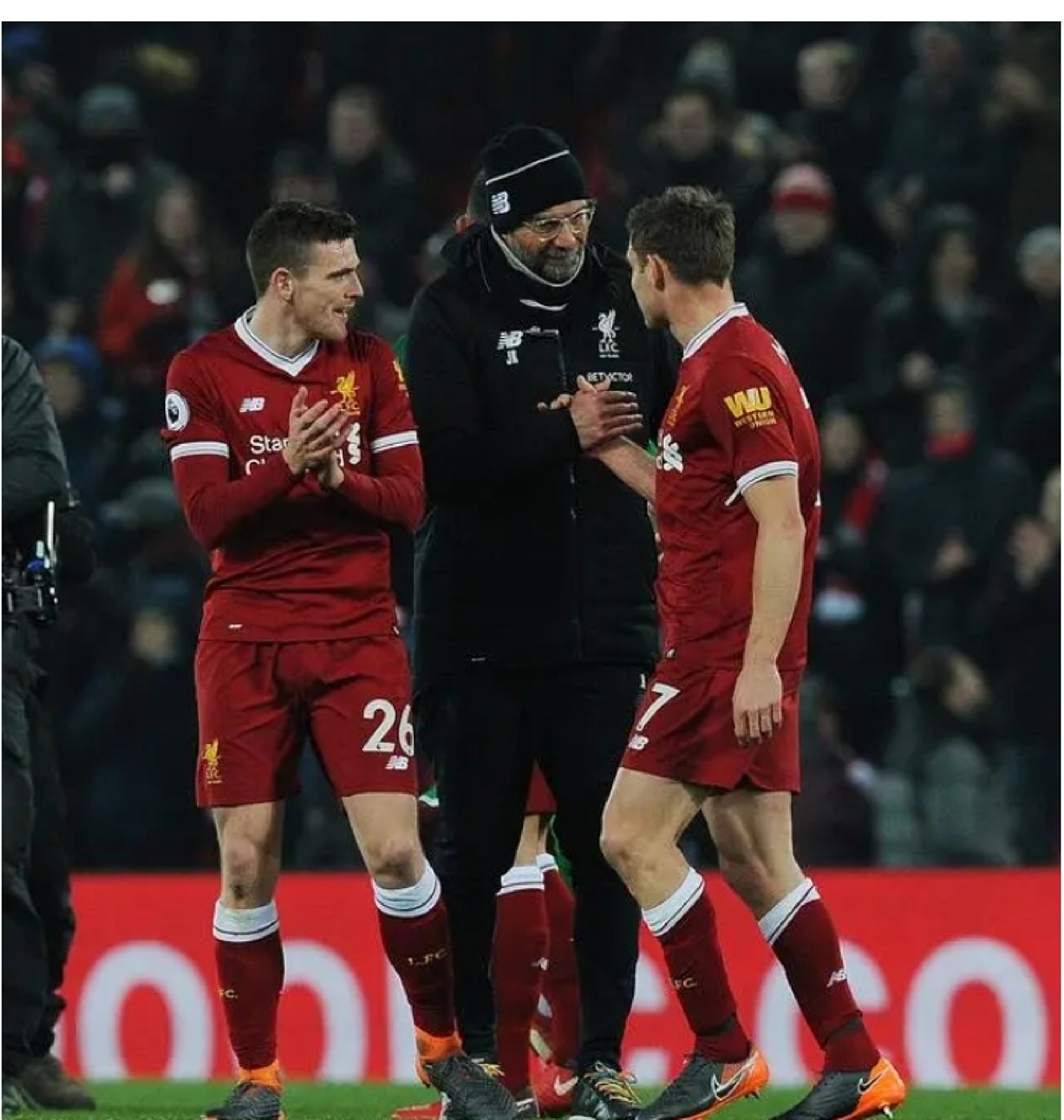 B体育体育教练-利物浦队客场战胜南安普敦队，豪取三分